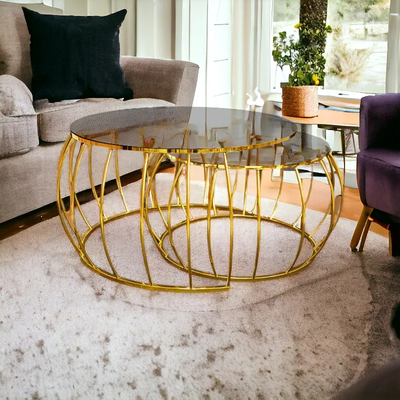 إخوان سرور الإضاءة الحديثة والديكور ترابيزات ستانلس ستيل