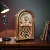 راديو قديم الطراز (ريترو) مستوحى من الجوكس بوكس مع وظائف FM/AM/SW وبلوتوث ومنفذ USB و TF.